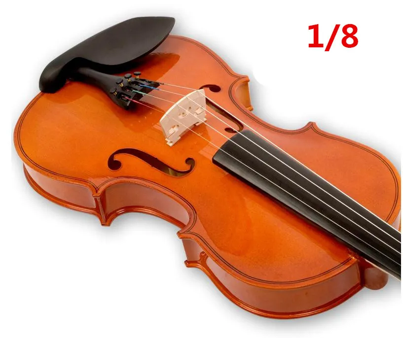 V101 Hochwertige Tanne Violine 1/8 Violine Handwerk Violino Musikinstrumente Zubehör Kostenloser Versand