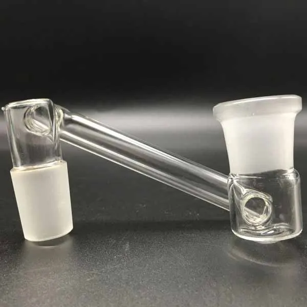 Hookahs wholesale Glass adapter Glass Dropdown Adapter fits for quartz bangers form with 14mm to 18mm male to female smoking accessories