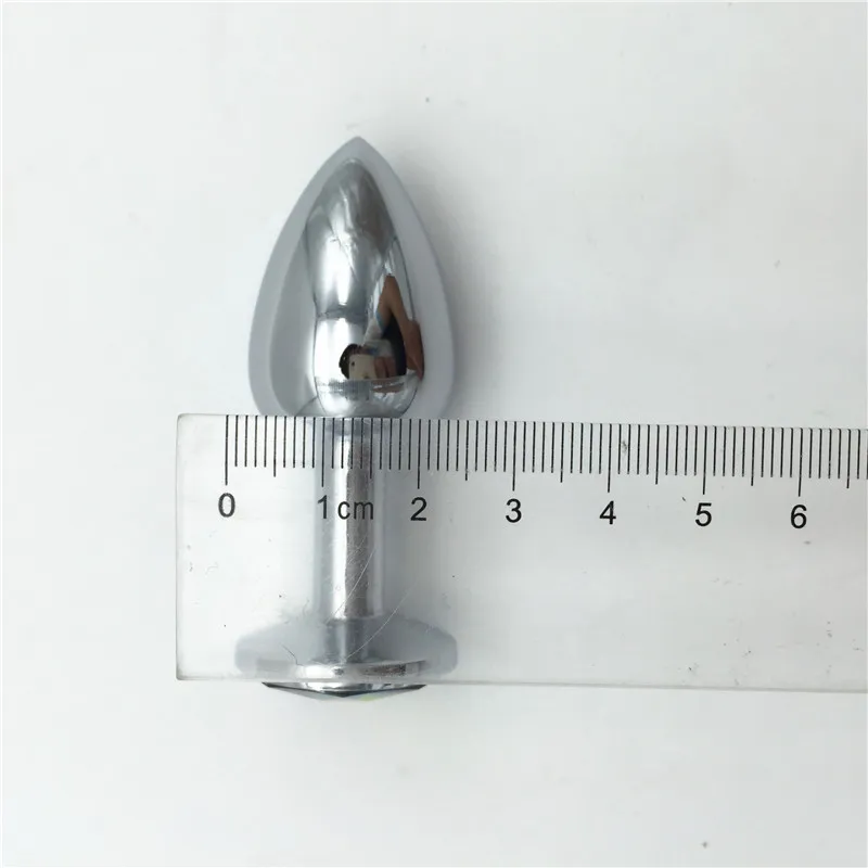 Giocattoli anali in metallo di piccole dimensioni sesso Butt Plug Plug anale in acciaio inossidabile, giocattoli del sesso Prodotti del sesso adulti