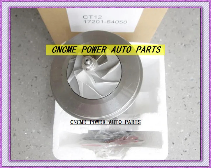 Turbo Chra Cartridge CT12 17201-64050 17201 64050 1720164050トヨタLite Ace Town Ace 2ct 2c-T 2.0L用のタービンターボチャージャー