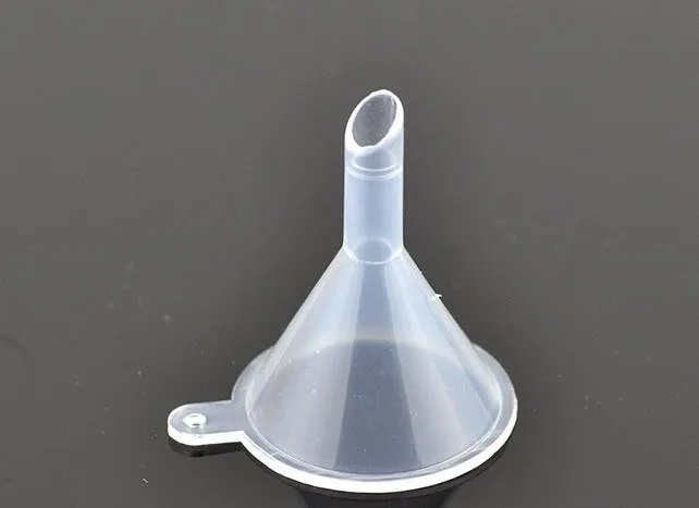 MIni Funnel parfumverpakkingstool trechter herverpakking cosmetica trechter transparant PP plastic trechter cadeau drop shipping