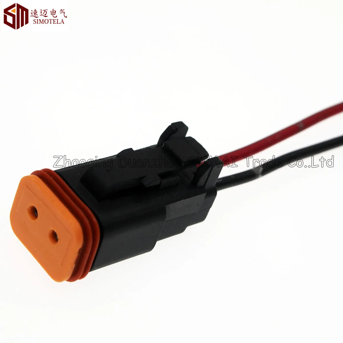 Deutsch DT06-2S and DT04-2P 2Pin Engine/Gearbox waterproof electrical connector,DRL plug for car,bus,motor,truck,boats,etc.