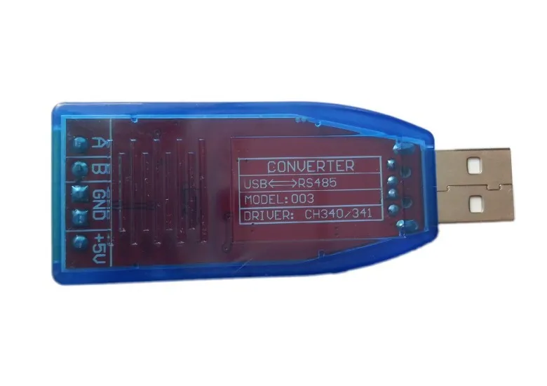 Gratis frakt 1x Industrial USB till RS485 Converter Upgrade Protection RS485 Konvertera