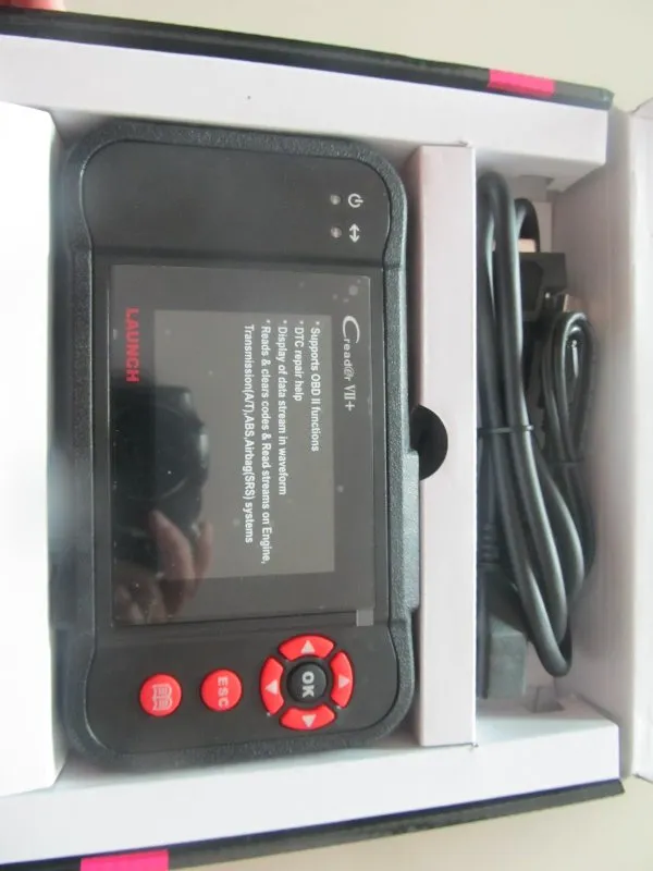 diagnostic tool Launch X431 Creader VII+ code reader for all cars Scanner Internet Update free launchx431