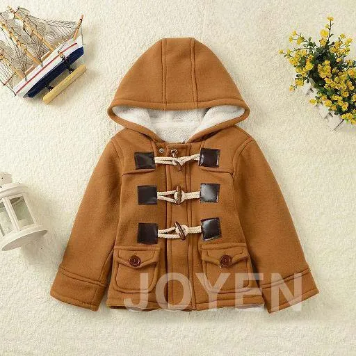 Baby Boys Jacket Roupas Novo Inverno Outerwear Casaco Grosso Crianças Roupas Crianças roupas com Hooded Retail Hot