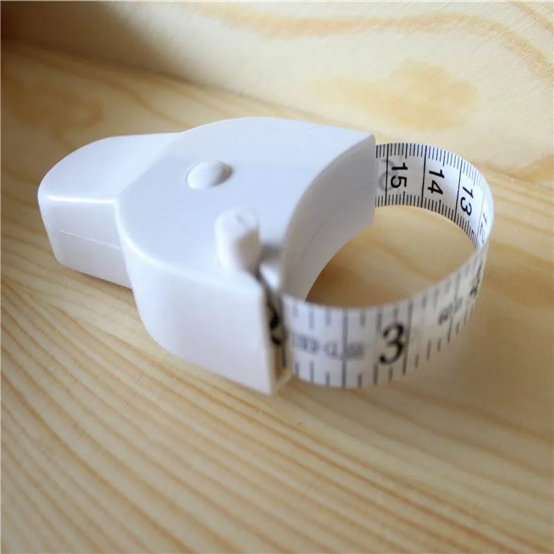 White Accurate Diet Fitness Caliper Measuring Body Waist Tape Measures2761298