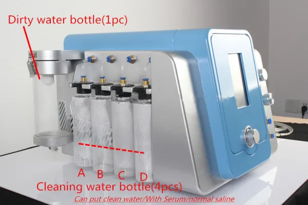 2 en 1 Hydro microdermoabrasion diamante microdermoabrasión diamante máquina facial hidra dermoabrasión hidrodermoabrasión para el cuidado de la piel