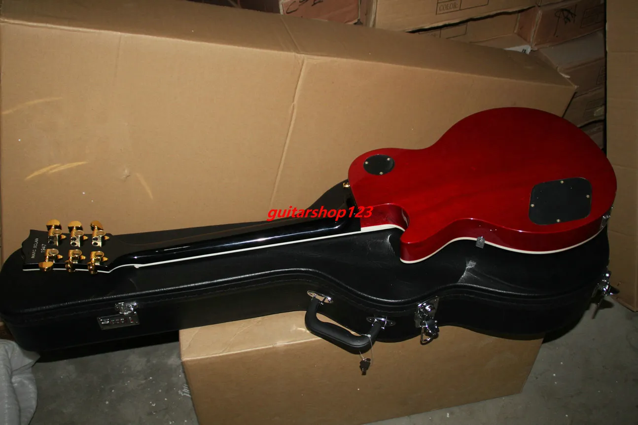 送料無料ホットカスタムショップエレクトリックギター天然木のエレキギター中国から送料無料送料無料