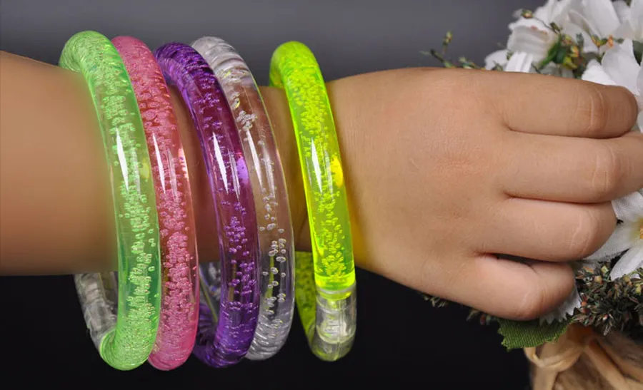 LED bracelet Light Acrylic Bangle (19)