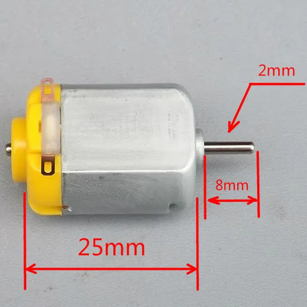 DC Hobby Toy Motor DC Motor Type 130 Robotic B00232 BARD