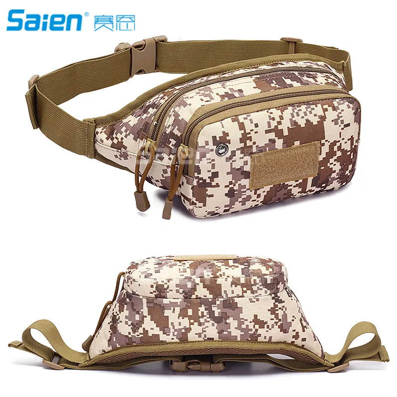 Outras mochilas táticas Multi Funcional Cintura Pacote Único Ombro Correia Bag Fanny Packs Bolsa Resistente à Água Caminhada