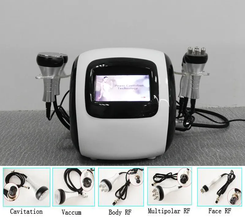 40K Hz Cavitation RF 슬리밍 기계, 얼굴과 몸을위한 RF 캐비테이션, 슬리밍 기계 RF Cavitation 진공