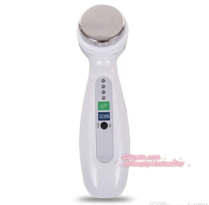 Home use 1MHZ Ultrasonic Facial Massager face cleaner ultrasound body facial skin care anti wrinkle beauty machine 