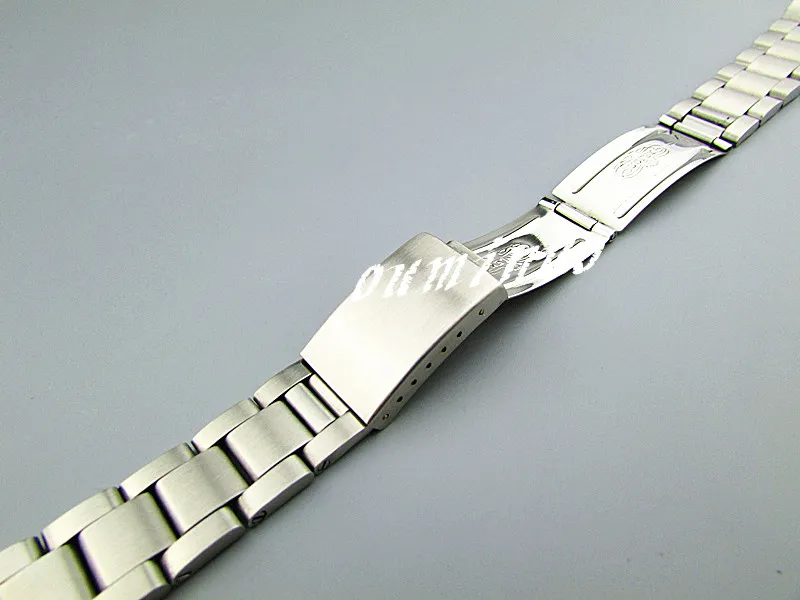 17mm ou 20 milímetros NOVO Pure Sólidos final 316L Curvo prata de aço inoxidável escovado acabados faixas de relógio pulseiras usadas para relógio Rolex