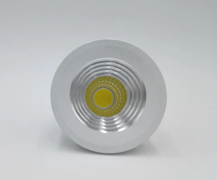 Dimmable Mini LED 5W COB Downlight AC85-265V Jewelry lamp bookcase led ceiling + led driver CE/ROHS