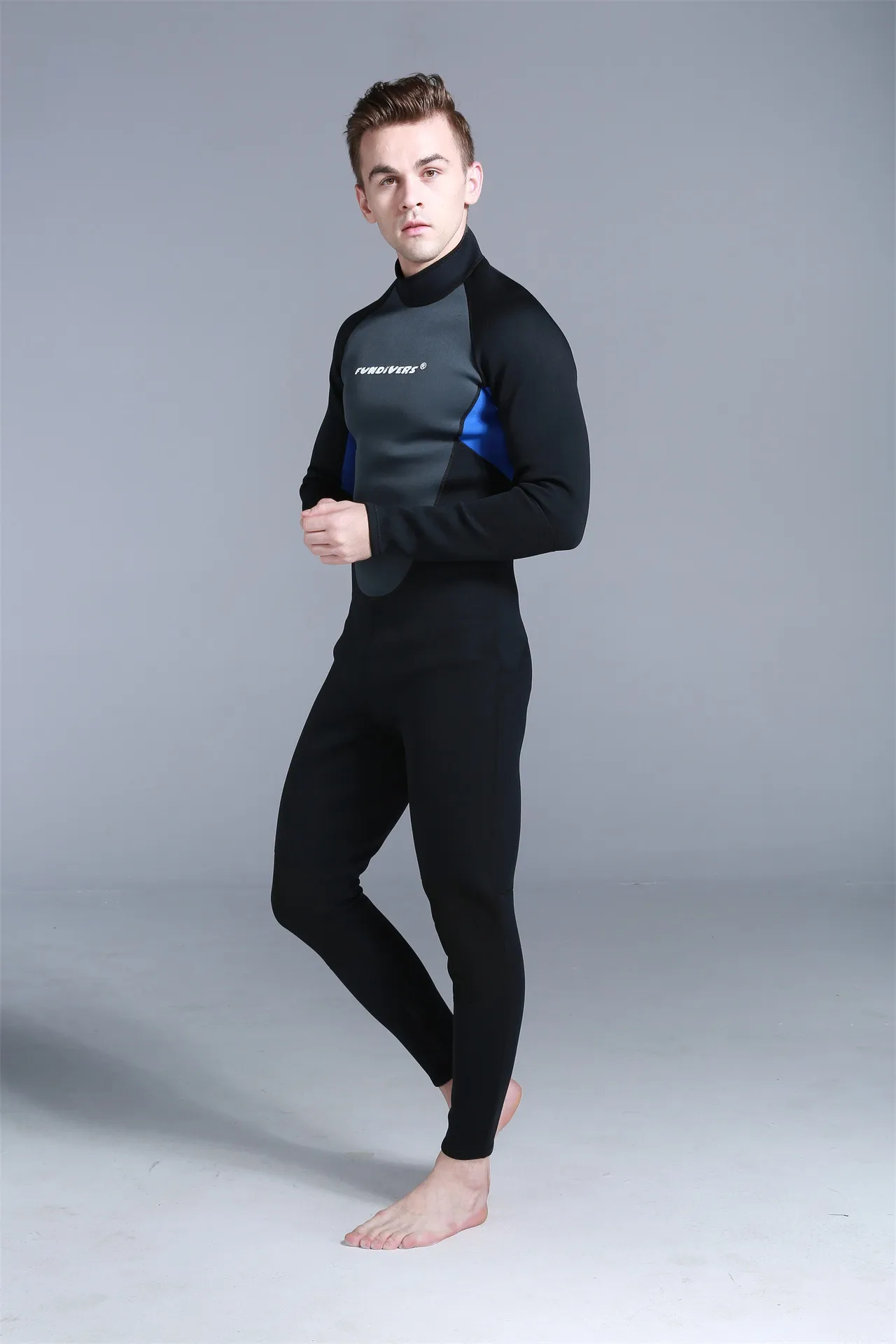 3mm SCR Scuba Dive Wetsuit For Men Spearfishing Wet Suit Surf Diving Equipment Suits Spear Fishing S3XL5465237