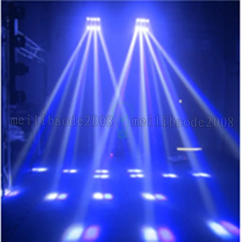 2016 NYHET HOT SÄLJNING * 3W RGB Mini LED Spider Moving Head Light för Disco, DJ och Small Club Lighting Gratis frakt myy