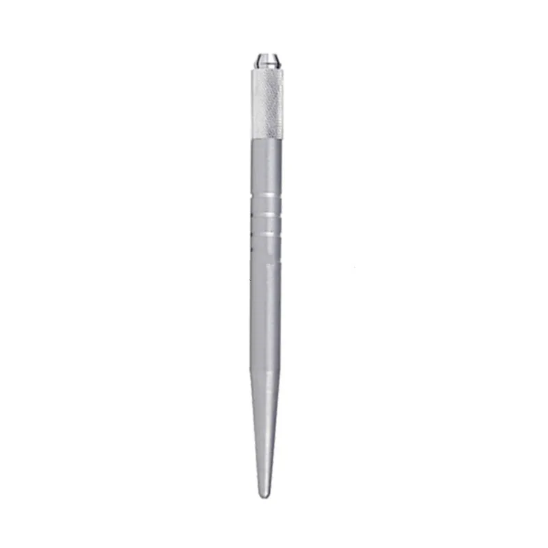 Wholesale-silver professional permanent 3D embroidery makeup manual pen tattoo eyebrow microblade