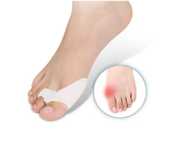 Véritable soin des pieds spécial hallux valgus pouce bicyclique orthèses orthopédiques à valgus correct quotidien silicone orteil gros os