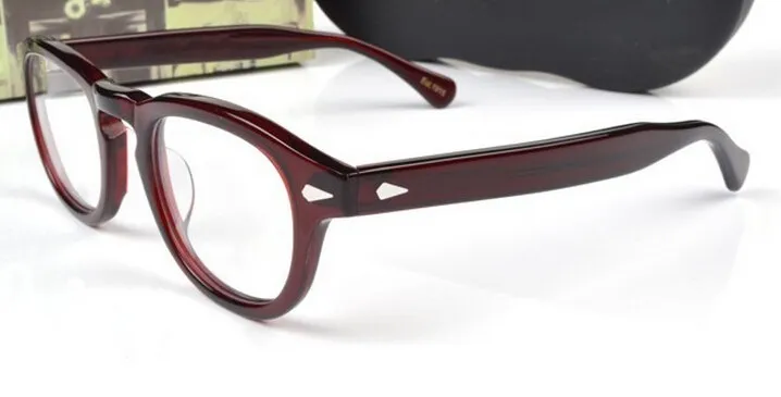 النظارات الشمسية إطارات جوني ديب لوح إطار نظارات إطار استعادة سبل القديمة oculos دي غراو الرجال والنساء نظارات قصر النظر إطارات