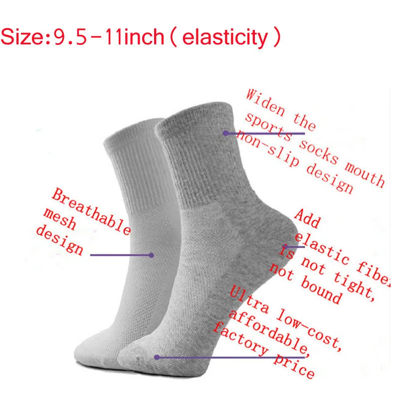 Wholesale-5 Pairs Practice Men's Socks Winter Thermal Casual Soft Cotton Sport Sock Gift clothing accessories