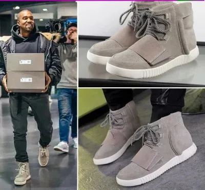 Fru Elastisk Ensomhed Anniv Coupon Below] Original Kanye West Adidas Yeezy Boost 750 High Top  Running Shoes For Women Man Yeezys Cheap Sneakers Black Grey Size 36 46  From Backers, $206.2 | DHgate.Com