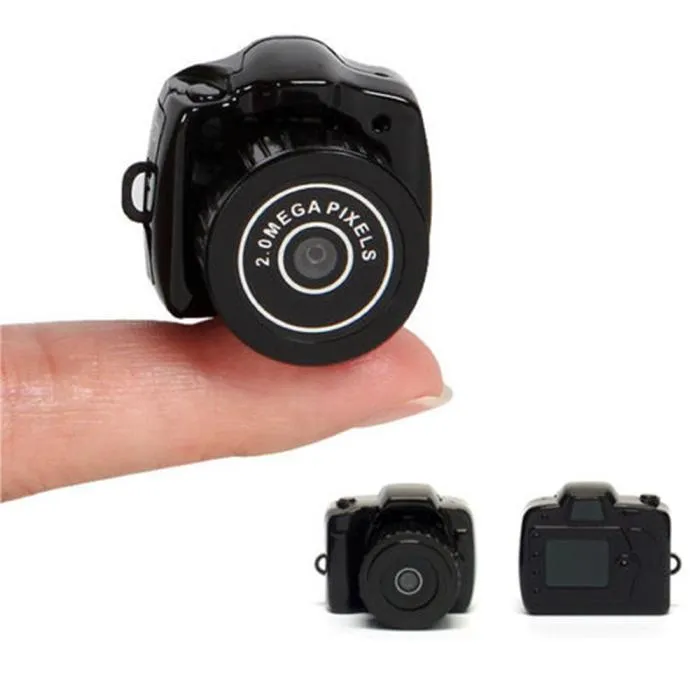 Más pequeño Mini Digital Dslr DV Video Recorder Cámara Web Cam DVR Videocámara Hd Mini Dv 1280x720 Y2000