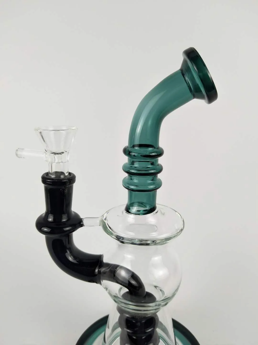 24cm 높이 14mm 공동 유리 봉 및 물 파이프 유리 물 파이프 오일 장비, 오일 Dab Rigs 14mm 볼