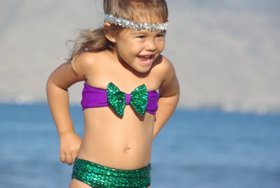 baby Girls summer baby kids swimsuit children wholesale clothing kids swim clothes 5ES505AS-43 [Eleven Story]