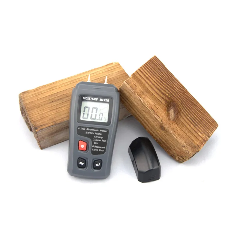 LCD 0-99.9% 2 Pinów Przemysł drzewny Cyfrowy Wilgotność Wilgotności Tester Wilgotności Dampa Dywigody Miernik Wilgotności Gleby EMT01