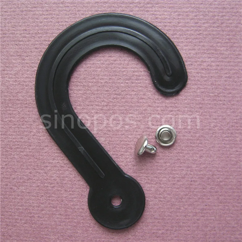 Whole Big Plastic Header Hooks 84mm With Rivets Fabric Leather