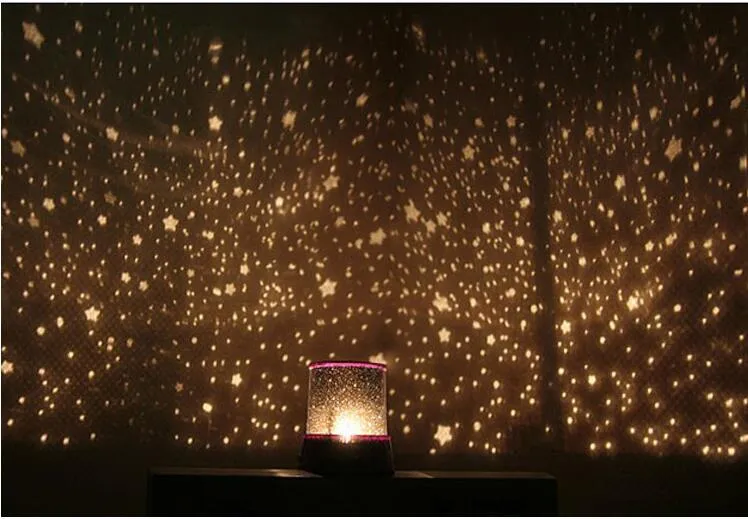 Ny nyhetsartikel Ny Amazing LED -stjärna Master Light Star Projector LED Night Light X3249400