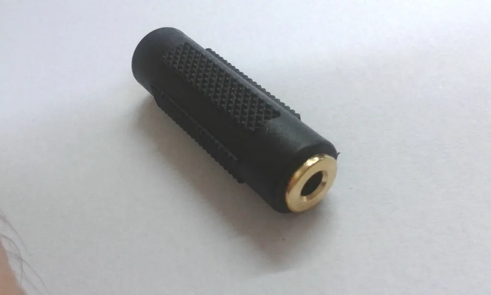 Connettore audio jack da 1/8 "da 3,5 mm stereo da 50 pezzi da femmina a femmina