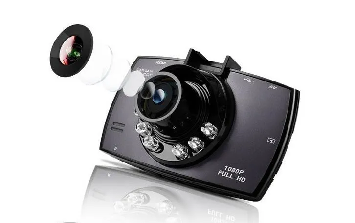 2017 vendita calda NUOVA HD Car DVR Registratore Videocamera auto Videocamera con schermo LCD da 2,4 