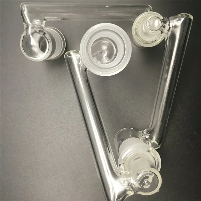 Glas Drop Down Adapter Met 14mm 18mm Slijpmond Mannelijke Vrouwelijke Glas Dropdown Bong Adapter Waterleidingen voor Roken