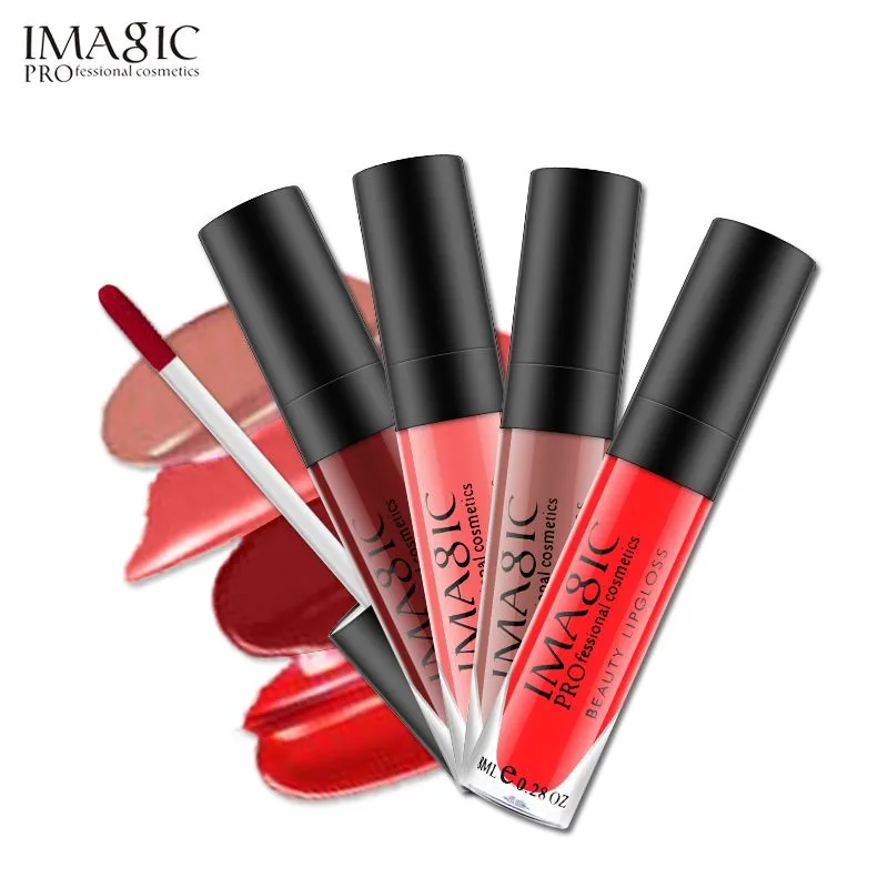 IMAGIC Lipgloss Rare Lip Paint Mattlippenstift Waterproof Strawberry Special Long Lasting Gloss 23 Farben Lipgloss