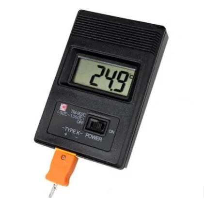 TM902C Nieuwe digitale LCD-thermometer Elektronische temperatuur Weerstation Indoor en Outdoor Tester -50c tot 1300C