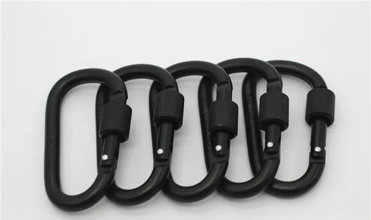 Promotion Gift Outdoor Gadgets Gear Convenient to Carry Carabiner Aquarius Buckle Hang up Bottle Mixed Color