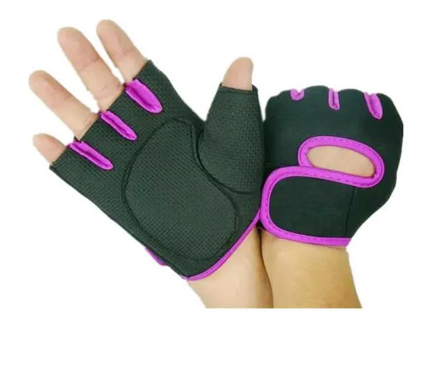 Ride wear Sportswear Fingerless Riding Glove Gear Finger Protective Racing Cycling Sport Gloves Gear gym fitness weight lifting gloves