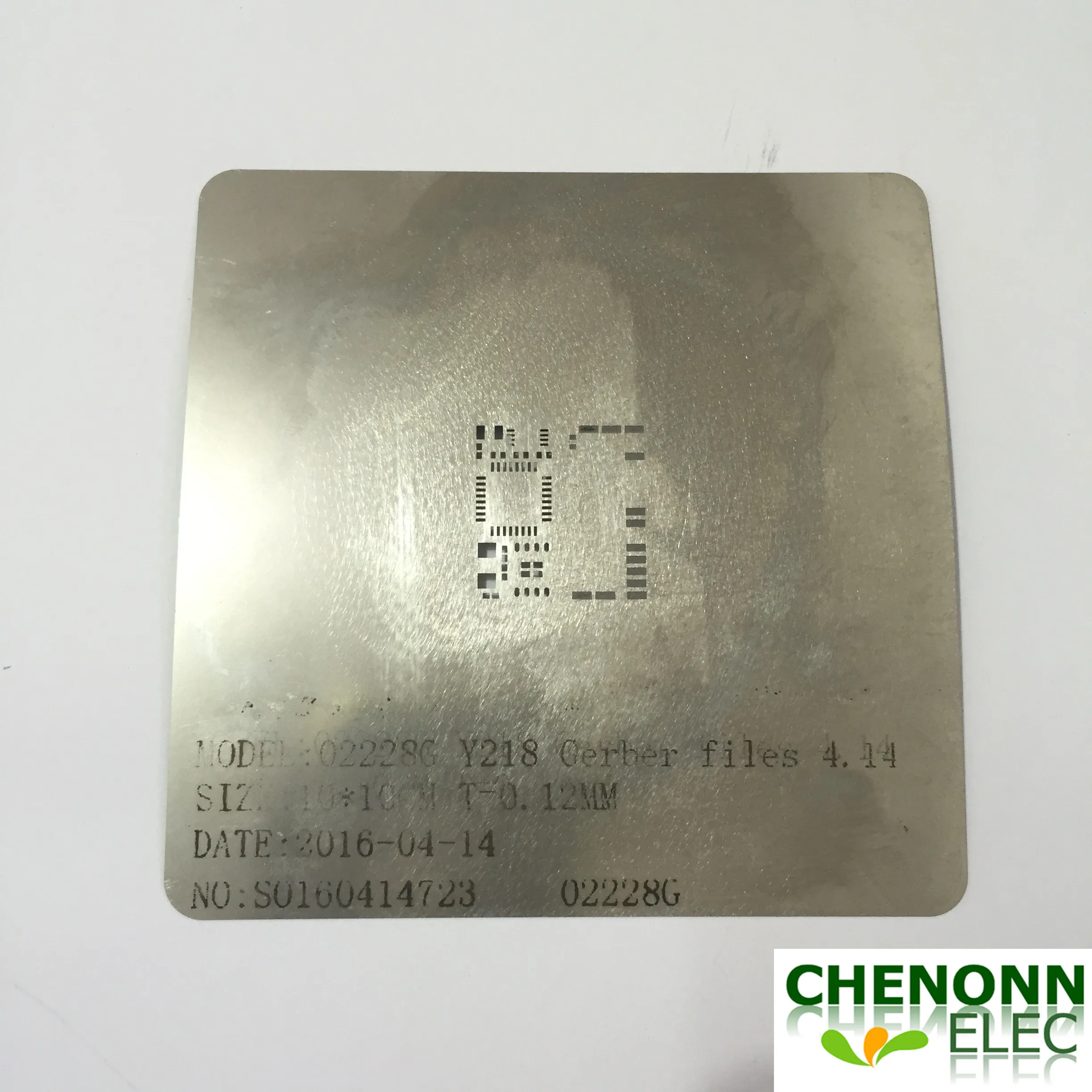 Frameless SMD Stencil SMT Stencil for Solder Paste printing on the bare PCB