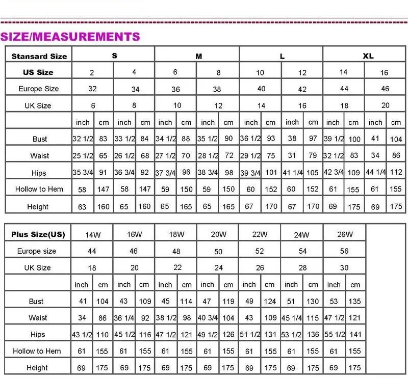 Michael Costello US Women's Size Chart