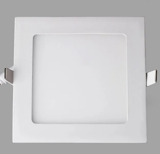 Dimmable Led Panel Light SMD 2835 3W 9W 12W 15W 18W 21W 25W 110-240V Led Ceiling Recessed down lamp SMD2835 downlight + driver