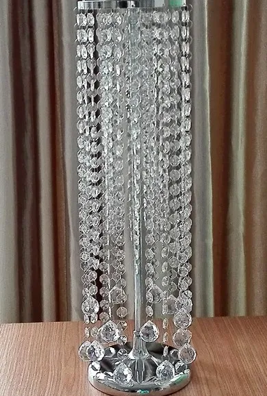 Najlepiej sprzedający się sliver Iron Wedding Flower Stand Wazon Centerpiece