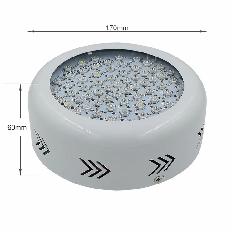 LED Grow Lights Alta Potencia de Espectro Completo 216 W UFO LED CRECE LA LUZ Para Las Plantas Con Flores de Iluminación