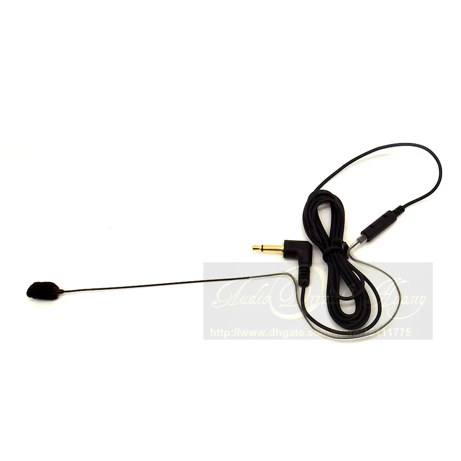 35mm Male Plug Connector Wired Condenser Headset Microphone Head Worn