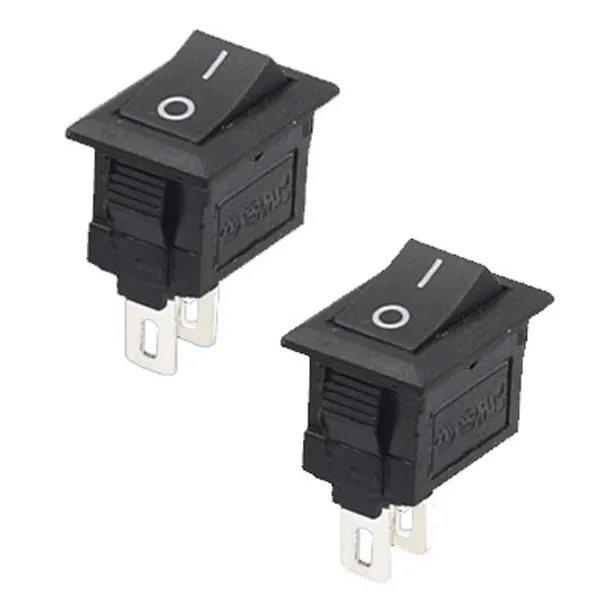 Barco Rocker Switch 2 Pin Snap-in On / Off Posição Snap 12 V / 110 V / 250 V B00271