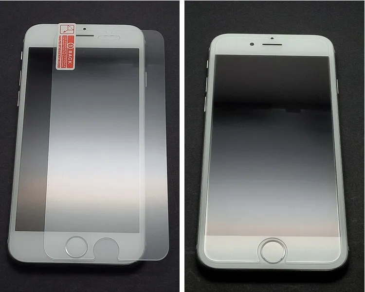 iPhone 15 14 13 12 Pro Max 11 XR 8 7 플러스 소매 패키징이있는 명확한 접착제 강화 유리를위한 스크린 보호기 보호 필름 Izeso
