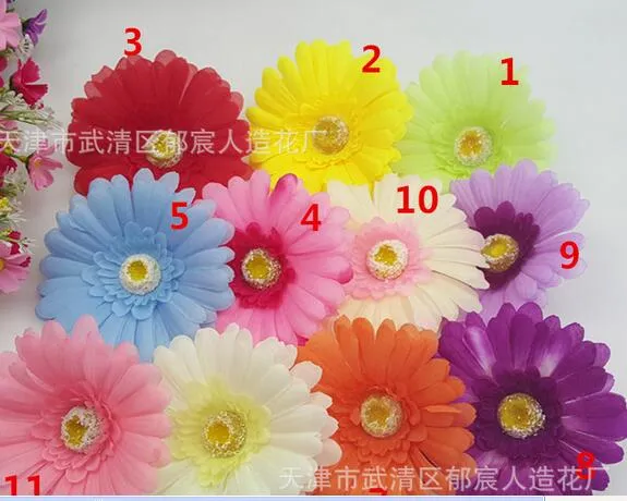 Buy Artificial Gerbera Daisy Flower Heads, Silk Daisy Flowers in