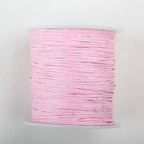 400m woskowany przewód bawełniany Różne kolory i długości Dostępna biżuteria Robić 1 mm