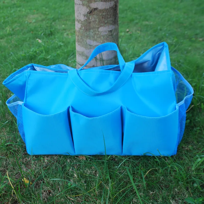 Wholesale Blanks Plain Polyester Large Garden Tote Utility Tote Bag